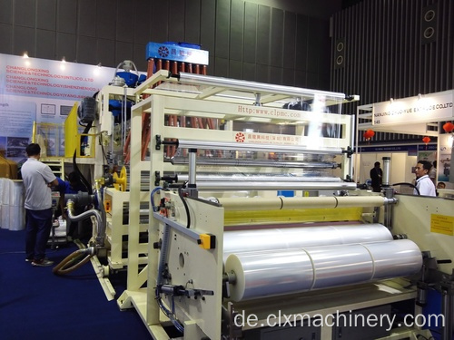 Drei Extrudern Film Stretch Maschine