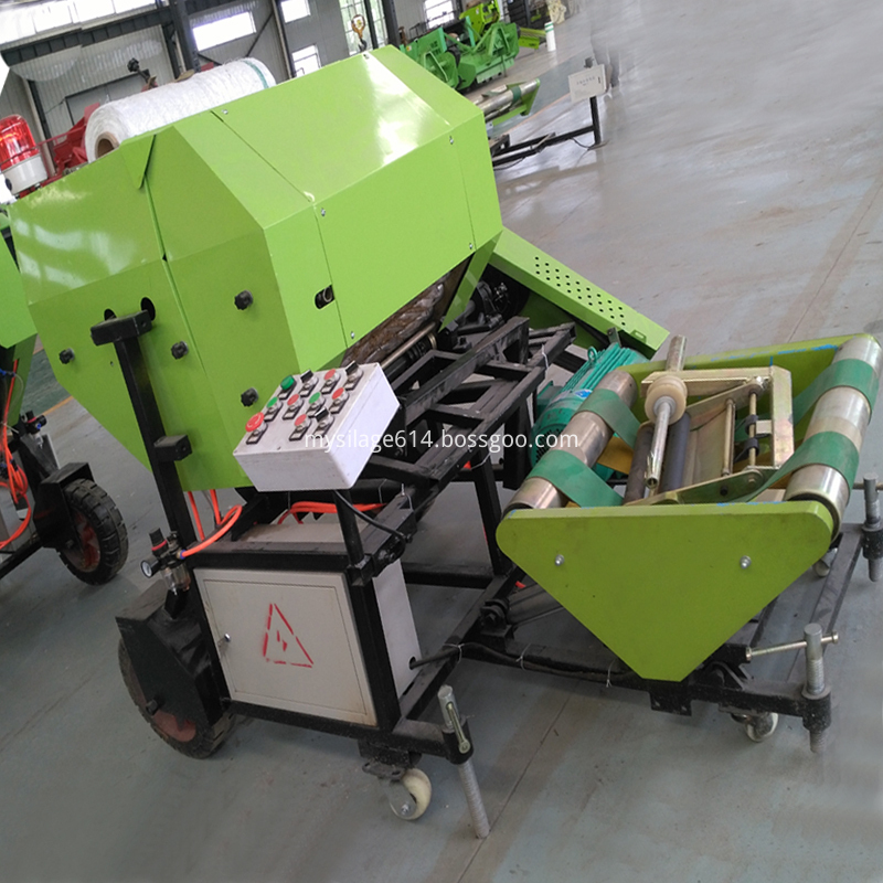 multiple layer bale machine