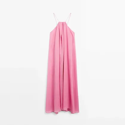 Women's Romantic Lady Island Vacation Style Lightweight Strap Dress