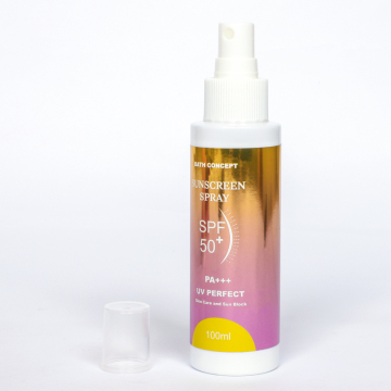 Natural Organic Sunscreen Spray - Private Label Sunblock for Body and Face