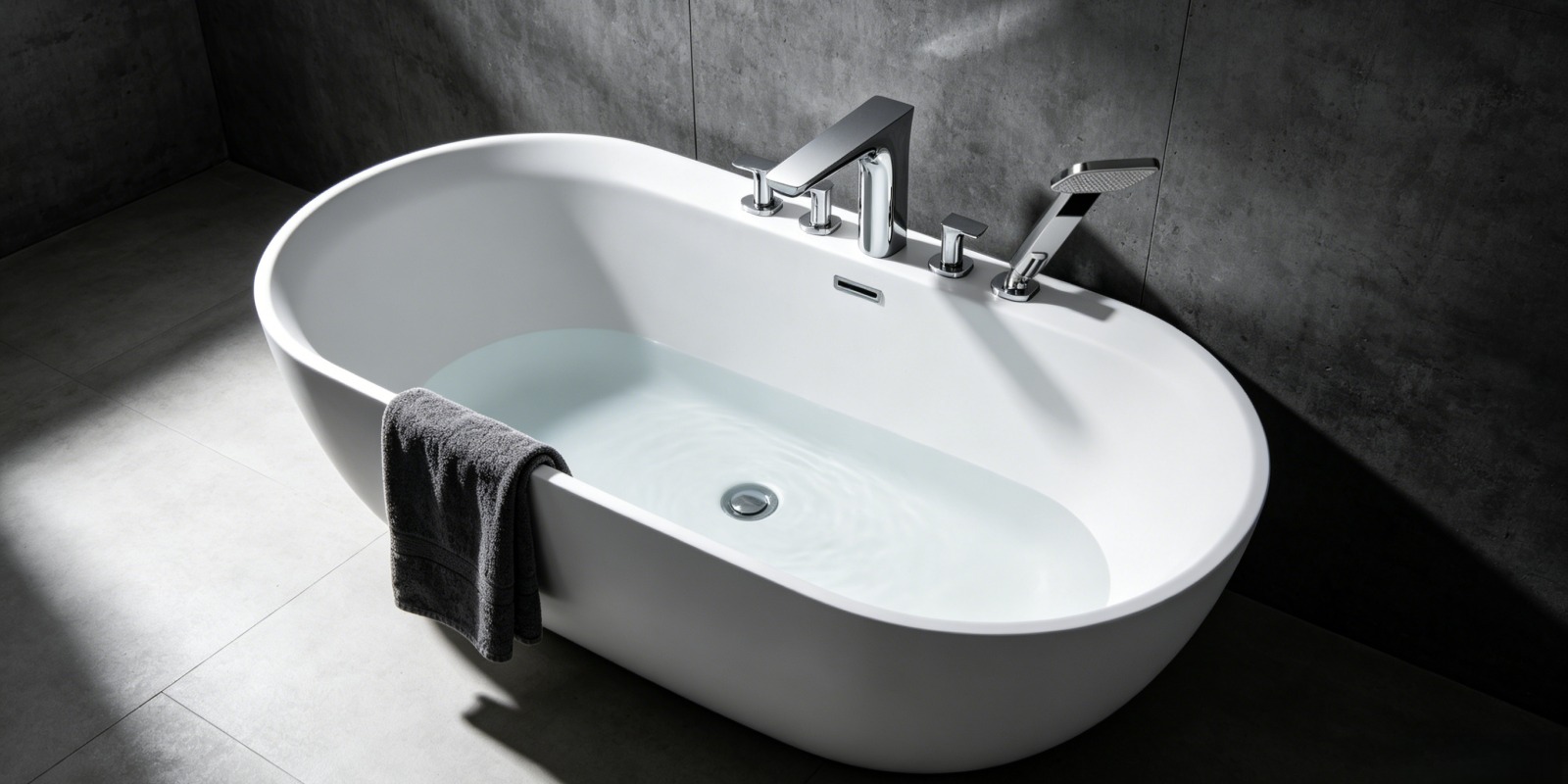 Rim Mount Shower Set