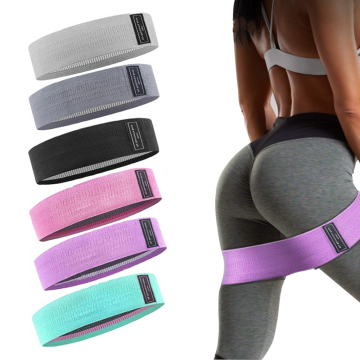 Custom Logo Exercise Loop Bands Set: Fabric Resistance Bands with Anti-Slip Elastic, Perfect for Booty Circles and Hip Strengthening