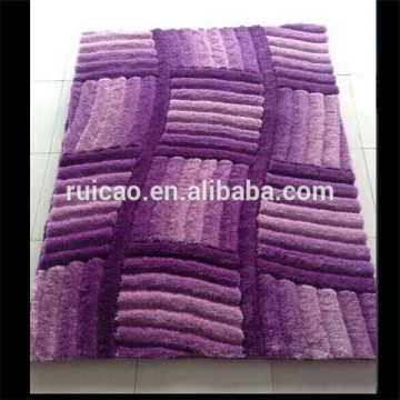 3D 5d polyester handtufted shaggy carpet for livingroom
