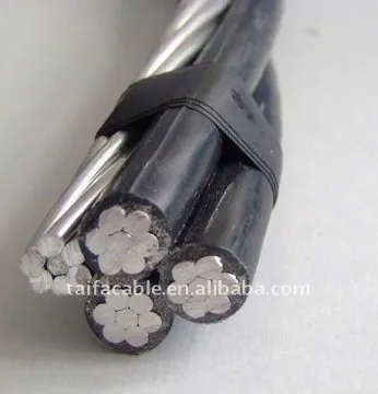 Low voltage aerial cable/ aerial bundle cable/abc cable for overhead line fitting