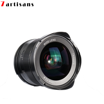 7Artisans 12mm f2.8 APS-C LENTRO PRIMA LARGLE PER CANON EOS M, Fuji X, M4/3, Sony E Mount Cameras (A6500, A6300, XT2, M50)