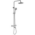 Wall Mounted Round Thermostatic Shower Faucet Set
