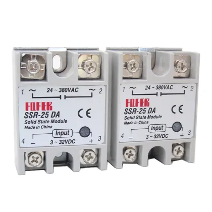 SSR Solid-State Relay: SSR-10DD, SSR-25DD, SSR-40DD 40A 3-32V