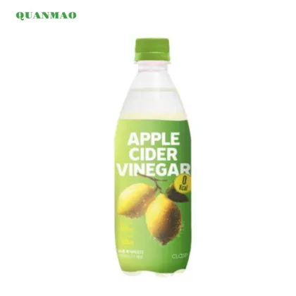 [Zero Sugar, Zero Fat]Apple Cider Vinegar Sparkling Drink a Dietary Fiber Version Fermented with Real Apple Cider Vinegar