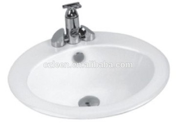counter top wash basin drop in Basin