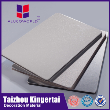 Alucoworld high quality CE Certified outdoor use pvdf coated unbroken aluminum panel