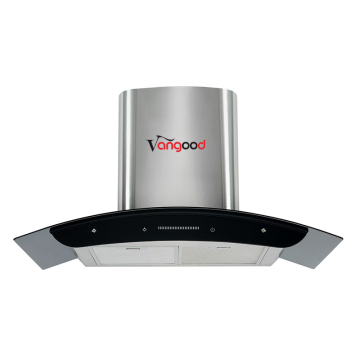 Copper Range Hoods: Chimney Wall-Mounted Nexstyle Glass Kitchen Blower