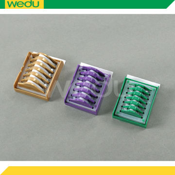 Oophorectomy surgical instruments,Disposable polymer Ligating clips