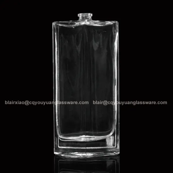Triangle Shape Perfume Bottles 100 ML Glass Diy Empty Perfume Bottles