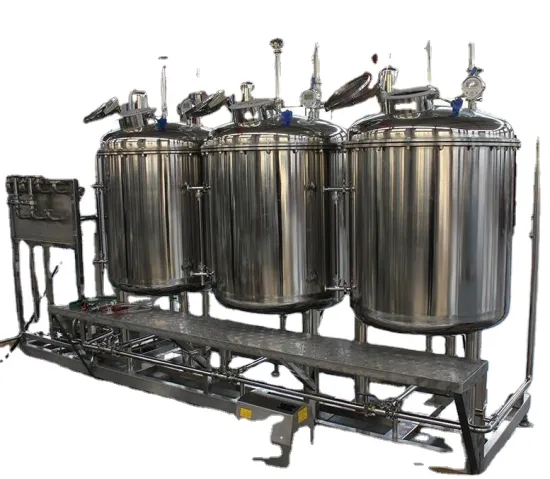 CIP Cleaning Equipment for Food Factory Pipelines