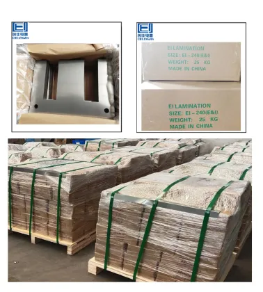 Chuangjia electrical One Phase EI Silicon Steel Sheet with Holes EI192