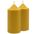 Wholesale Pure Natural Beeswax Pillar Candles