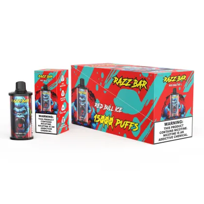 Rechargeable E Charger 15k Puff E-Cig Disposable Razzbar