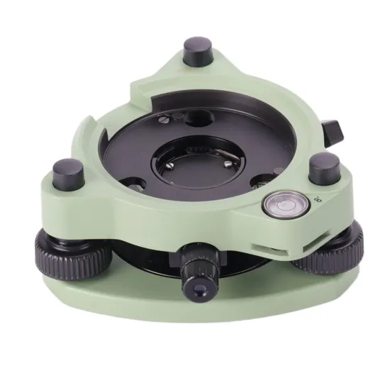 Hot Sale Green GDF322 Tribrach with Optical Plummet: Essential Accessory for Total Station Level Surveying Equipment