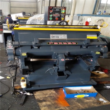 Low price flatbed die cutting creasing machine