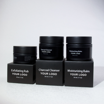 Private Label Charcoal Herren Acne Treatment &amp; Skincare Set