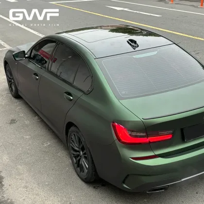 Ghost Metal Dark Green color ppf