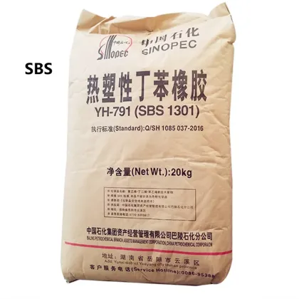 Sinopec Thermoplastic Elastomer SBS YH-796 SBS 1201