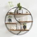 Black Floating Shelves Wall Mounted Hanging Shelves