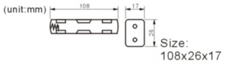 FBCB1151-1 battery holder