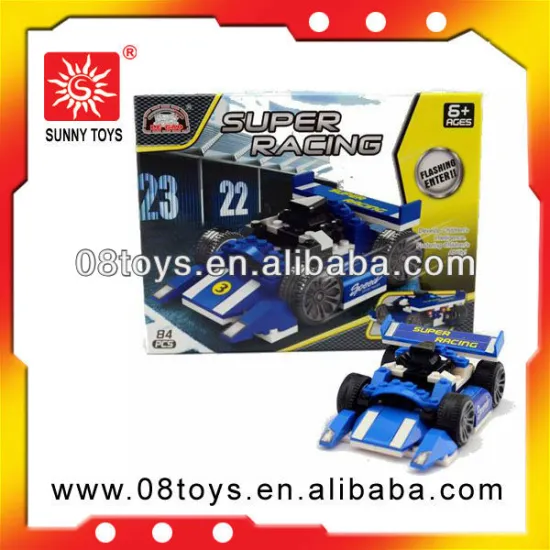 New design car magnetic block set toy