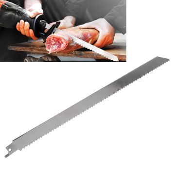 Stainless Steel 300mm Reciprocating Power Saw Blade With Fine Tooth Effective For Cutting Wood Woodworking Tool Accessories