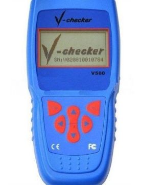 Original V-checker V500 Vag Code Scanner Multi-language 8-20v / 0.9w