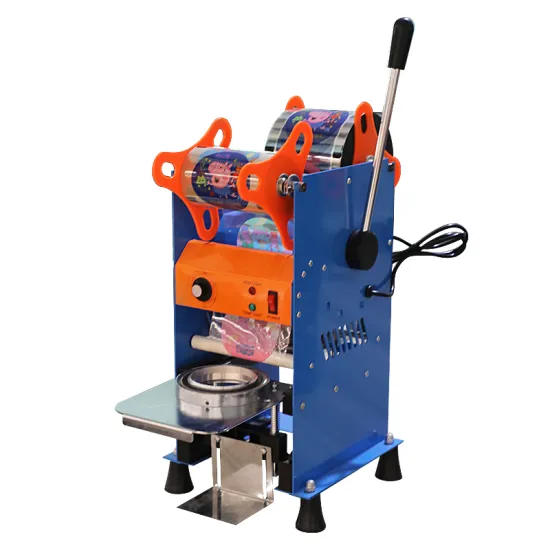 Disposable Plastic Juice Cup Sealer for Bubble Tea - Rotary Machine
