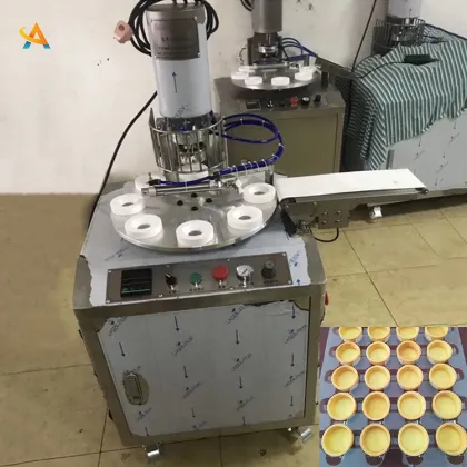 Tartlet Making Machine: Egg Tart Crust Forming Machine