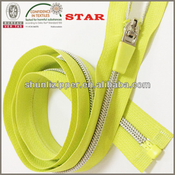 nylon long chain zip