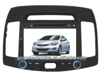 8" touch screen 2 din car GPS navigator with TV bluetooth special for Hyundai Elantra 2010