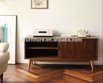 Walnut finish sideboard for living room furniture