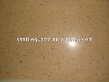 Man-made stone quartz countertop polishing surface