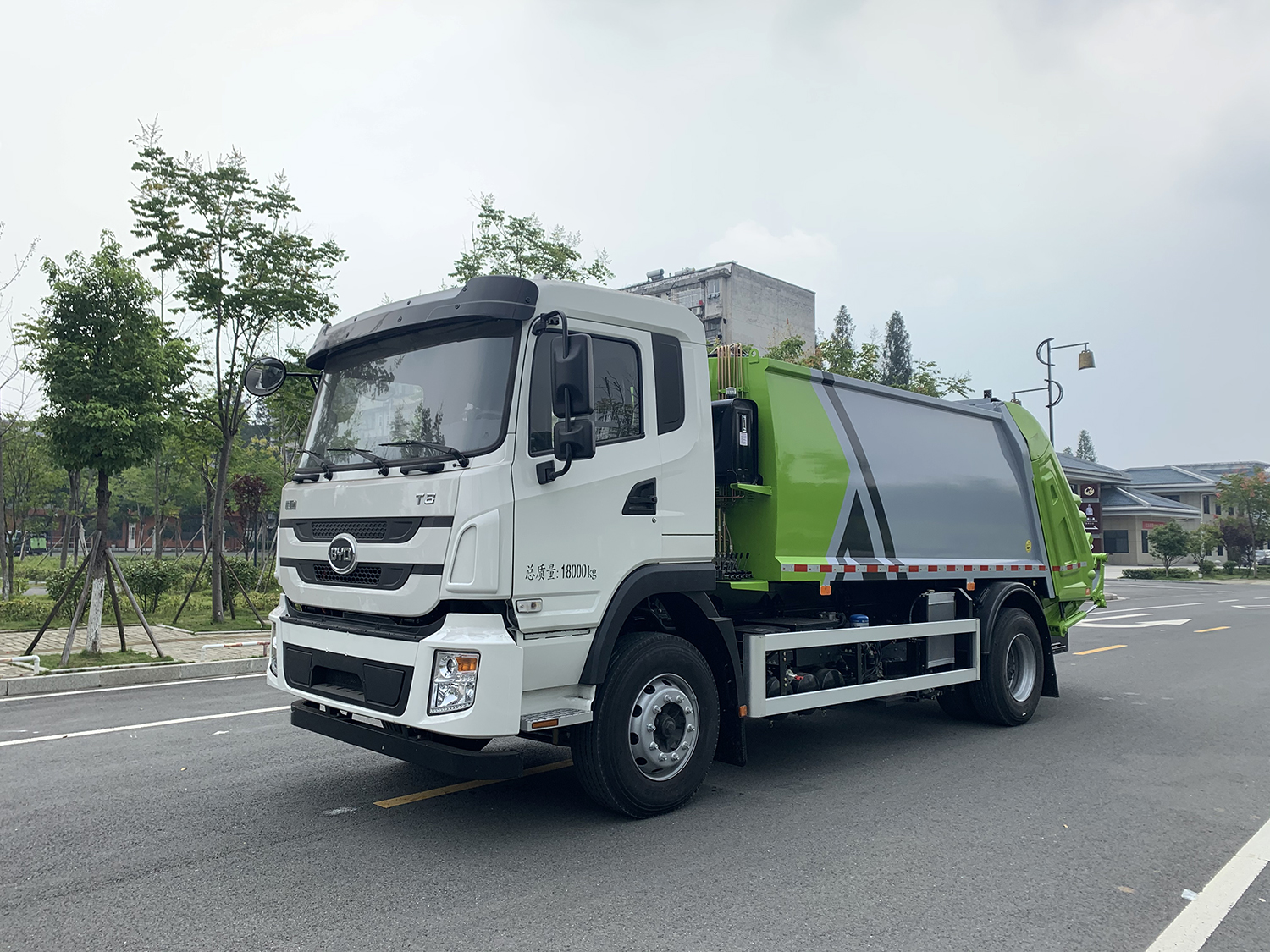 BYD Electric 12CBM Compactor Garbage Truck