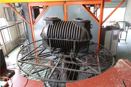 Benfan Shuttle Rotational Molding Machine: Industrial Rotomolding Equipment