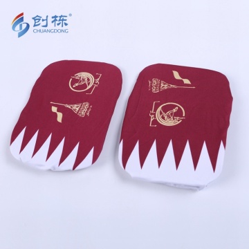 Hot national day product Qatar car mirror cover