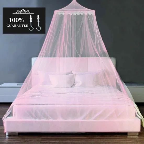 Dome Mosquito Net Elegant Round Lace Insect Bed Canopy Netting Curtain Dome Mosquito Net New House Bedding Summer High Quality