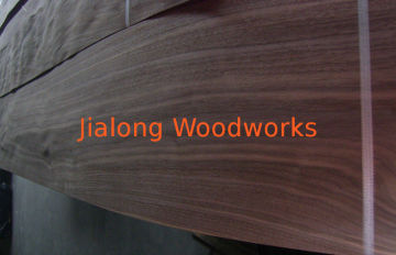 0.5 Mm Black Walnut Wood Veneer Crown Cut With Good Grain