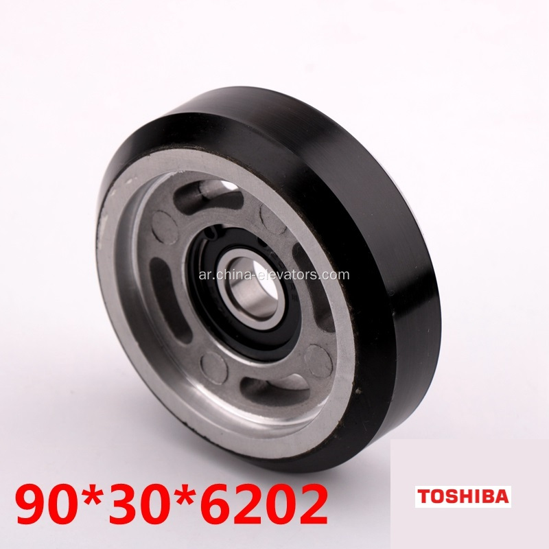 CWT Guide Roller لمصاعد Toshiba