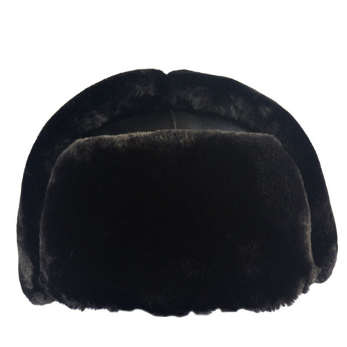 Hongxianbeier Winter Sheep Shearling Safety Helmet