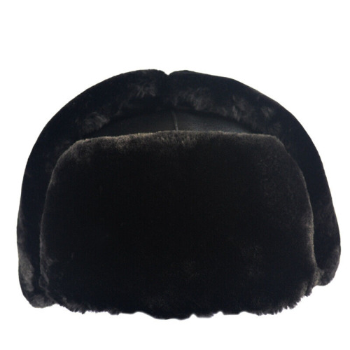 Hongxianbeier winter sheep shearling safety helmet