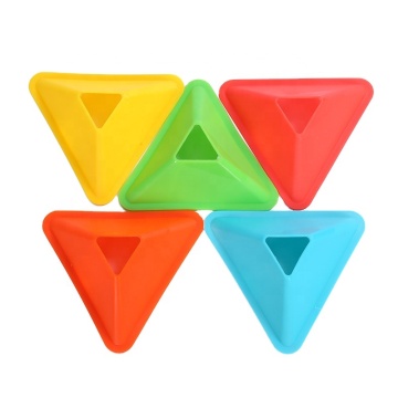2024 New Football Training Equipment: Triangle Logo Disc Auxiliaries
