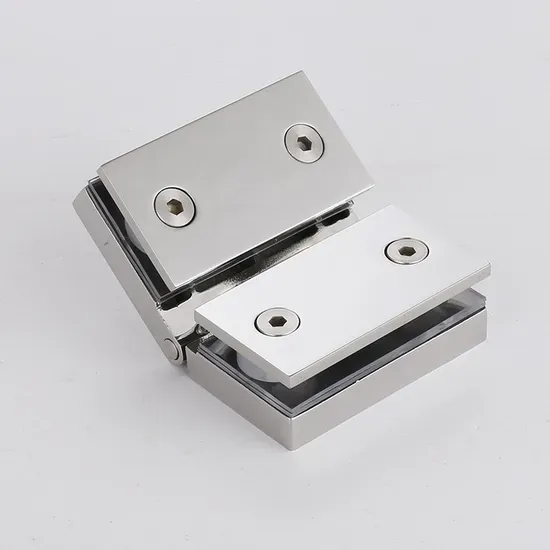 304 Stainless Steel Bathroom Clip Glass Hinge