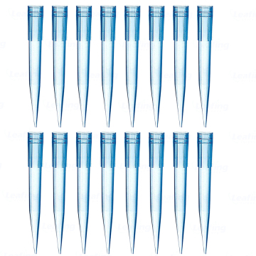 High Transparency 1000ul Lab Pipettes - Blue Plastic Pipette Tips with Filter, Wholesale at Factory Price