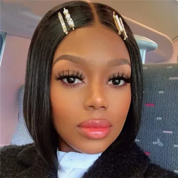 Cheap Price Short Bob Human Hair Brazilian Hair Wig,4x4 Closure Short Bob Wigs for Black Wig,8inch-14inch Wholesale Mink Women