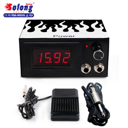 Solong Adjustable Power Supply for Tattoo Machine Gun Mobile Uninterrupted Tattoo Switch Power Supply